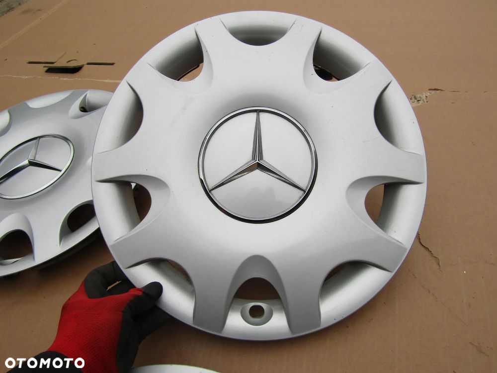 4x Kołpaki 15 Mercedes A B Klasa 5x112 / Oryginalne - 15