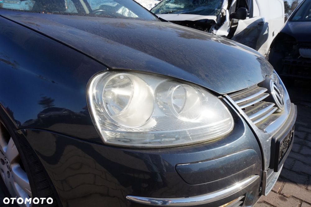 MASKA ZDERZAK BŁOTNIKI LAMPY JETTA V LC5F GOLF V KOMBI VOLKSWAGEN 2005-2011 SZARY PRZÓD KOMPLETNY - 30