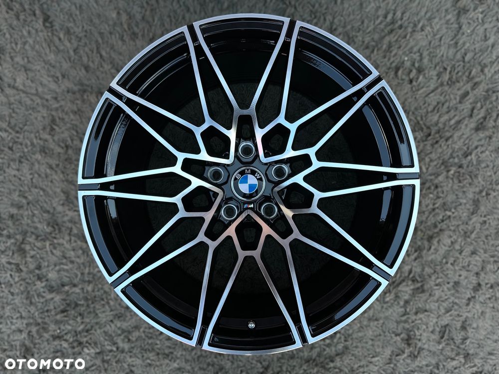 Czarne alufelgi 5x120 19 Black 8.5j ET30 BMW seria 3 5 F10 E46 E90 F30 F32 F34 F01 F12 Z4 E60 xDrive M pakiet jak styling 930 Carbonado Solid Japan Racing - 20