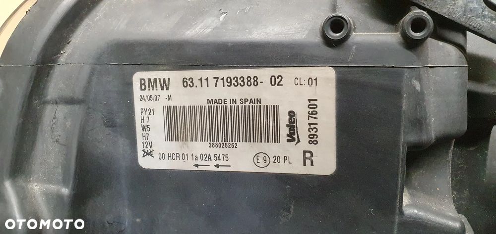 Lampa prawy przód przednia prawa BMW I E81 E87 Lift 7193388 - 9