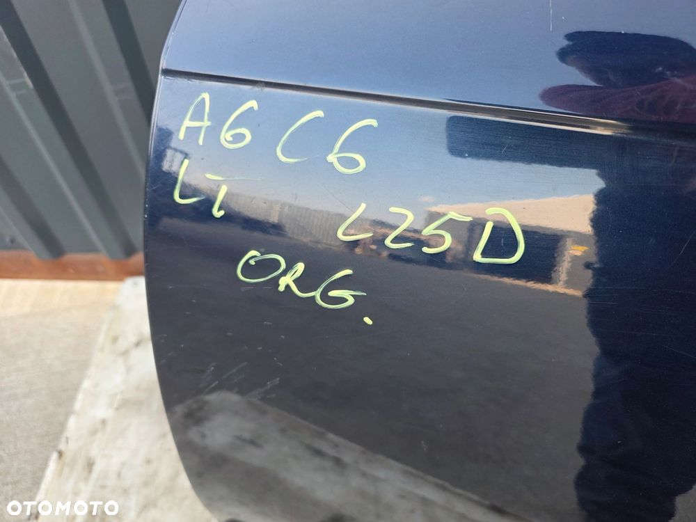 DRZWI LEWY TYŁ AUDI A6 C6 LZ5D 2004-2011 SEDAN AVANT KOMBI ORYGINAŁ ! - 16