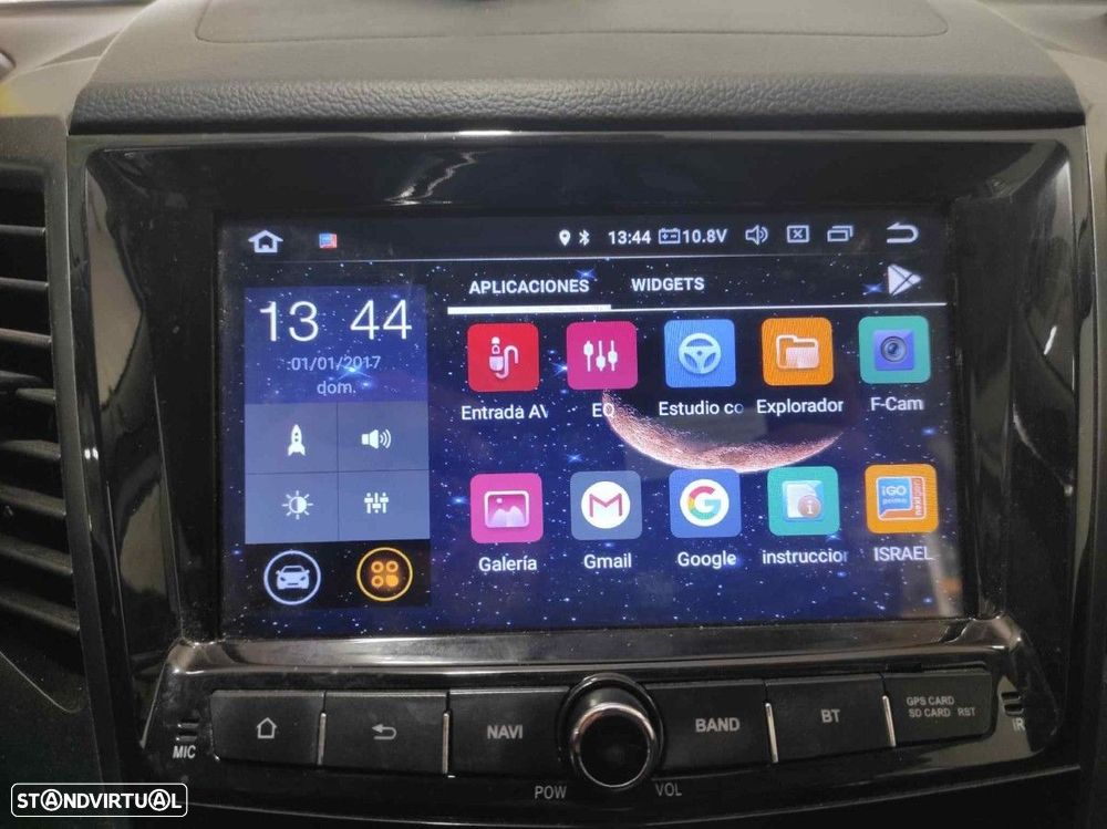 TELA/ECRÃ MULTIFUNÇÕES SSANGYONG XLV CLEVER EDITION 4X2 - 16