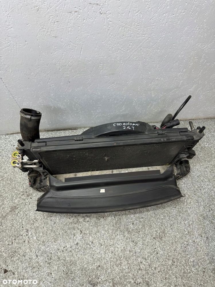 chłodnica komplet woda klima wentylator volvo c70 ii 2009-2013 2.5 t5 - 12