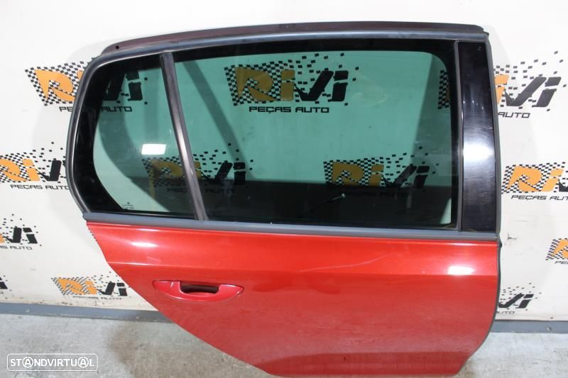 Porta Trás Direita Volkswagen Golf Vi (5K1)  Porta Traseira Direita Vw - 4