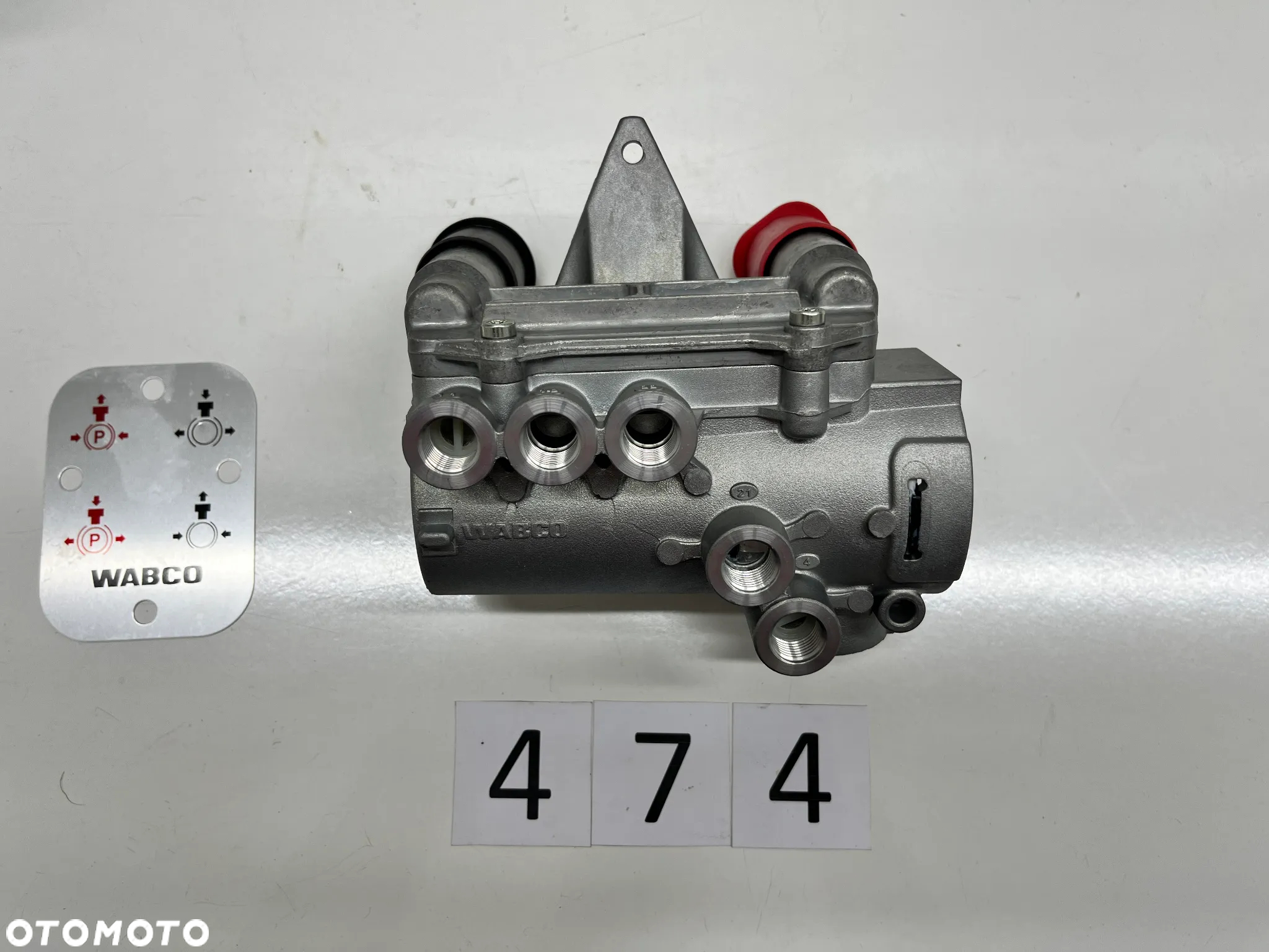 Zawór hamulcowy, luzujący naczepy EBS Wabco 9710029000 - 2
