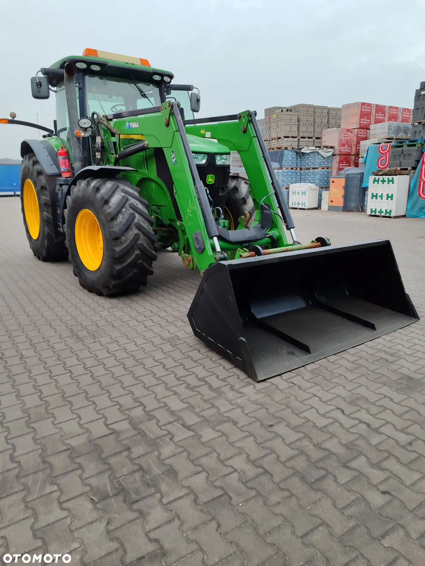 John Deere Ciągnik rolniczy John Deere 7280R 2012rok z ładowaczem tur 7284mth - 2