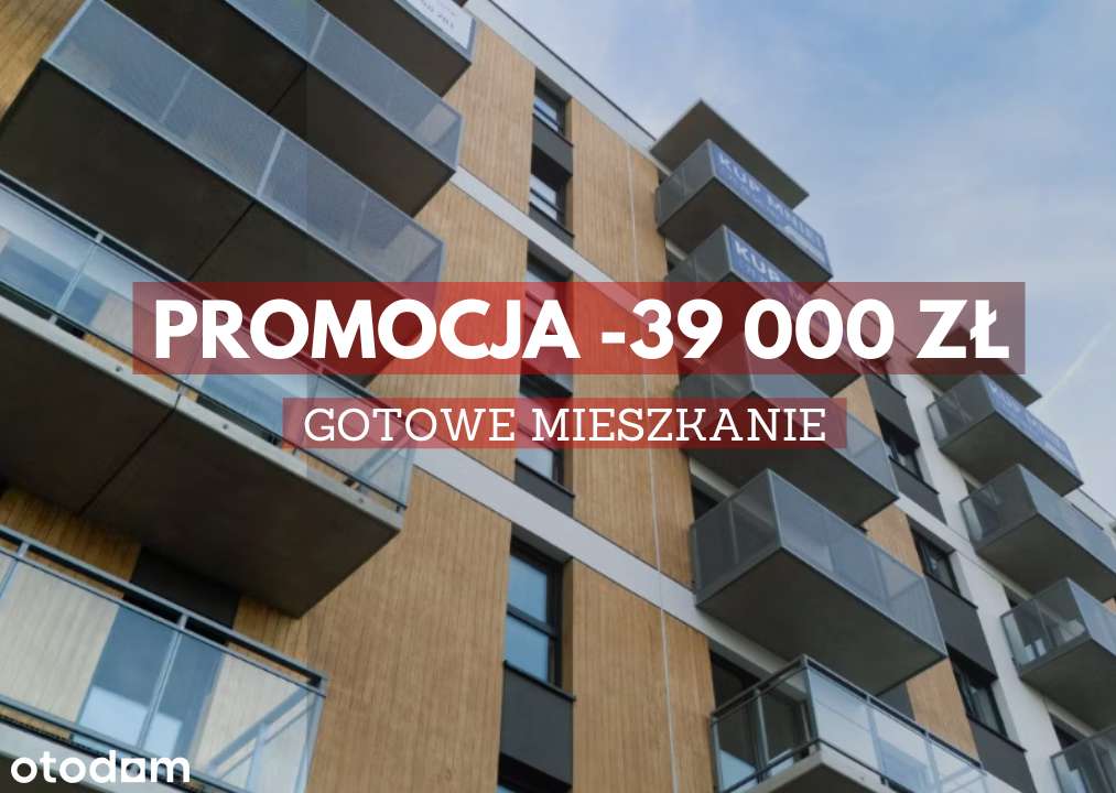 PROMOCYJNE / Gotowe mieszkanie / Końcówka sprzedaży!