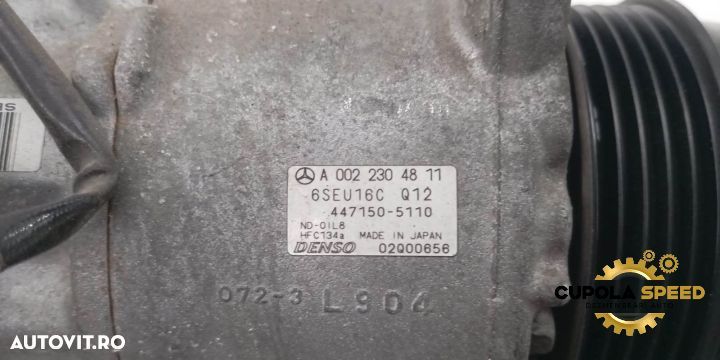 Compresor AC 2.0 CDI A0022304811 Mercedes-Benz B-Class W245 [2005 - 2 - 2