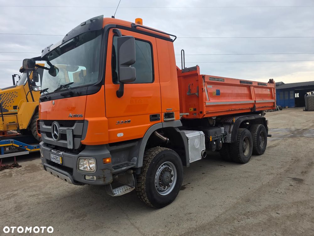 Mercedes-Benz Actros Mp3 3348 6x6 Bordmatik Podwójny Wzmocniony 60000 kg Zestaw - 1