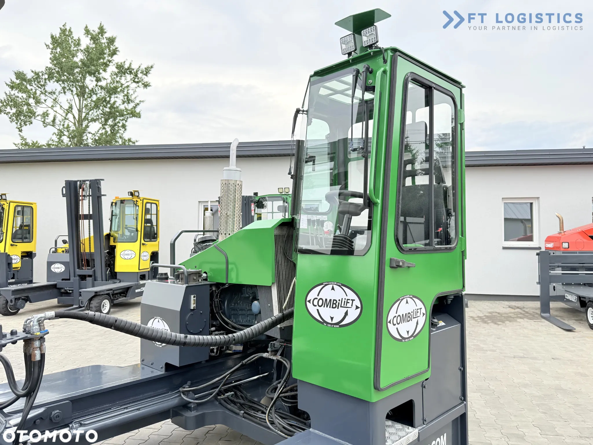 Combilift C4500 / DIESEL / DUPLEX 4000MM / SZEROKI POZYCJONER WIDEŁ / OGRZEWANIE / PEŁNA KABINA / STAN IDEALNY / Szeroka oferta wózków czterokierunkowych i bocznych, dopasowanych do różnorodnych potrzeb i zastosowań - 28