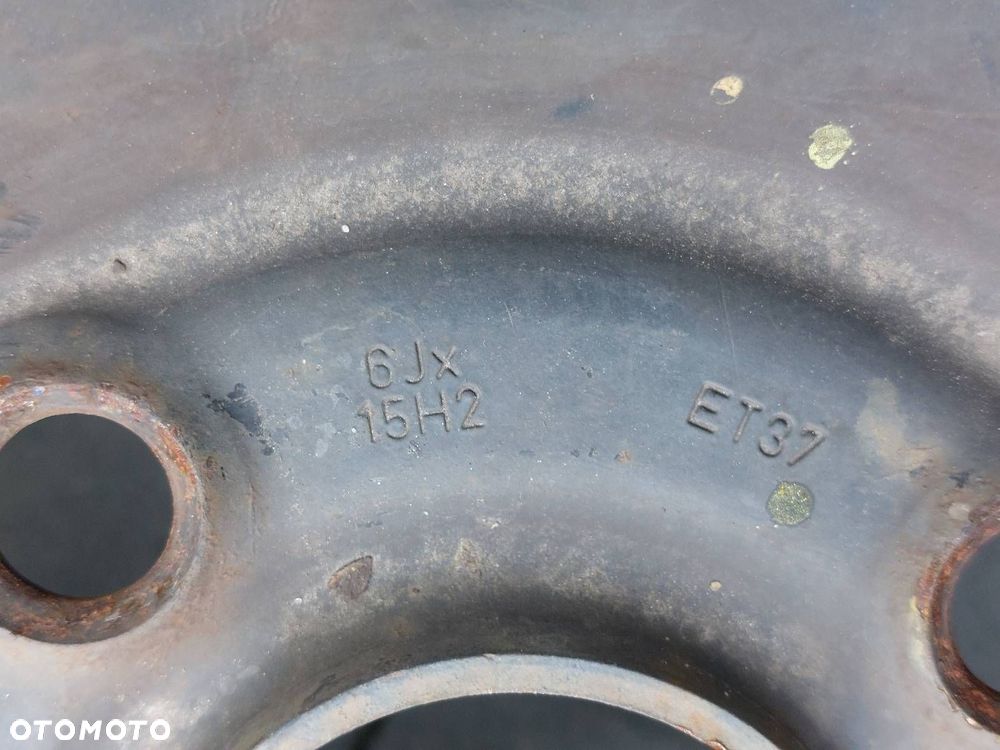 KOŁO FELGA OPONA ZAPAS 4x108 6Jx15 ET37 FI57,1 195/65R15 AUDI 80 B4 - 3