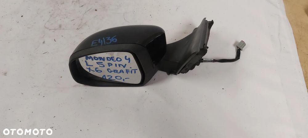 .  LUSTERKO ELEKTRYCZNE FORD MONDEO MK4 LEWE 5PIN X6 GRAFIT - 2