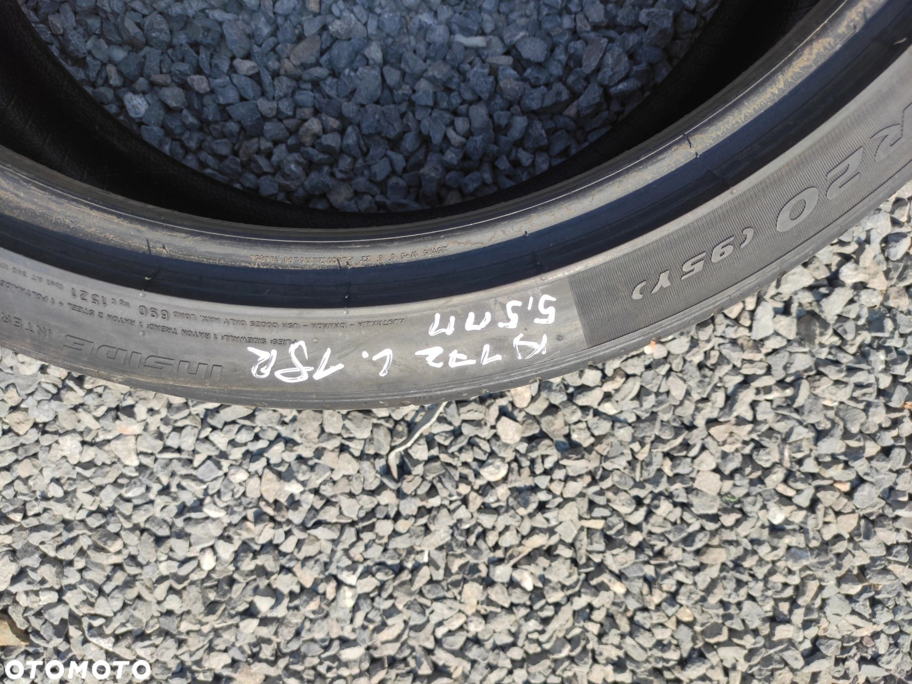 OSŁONY OPONY LETNIE PIRELLI P ZERO 245 35 20 2019 ROK - 5