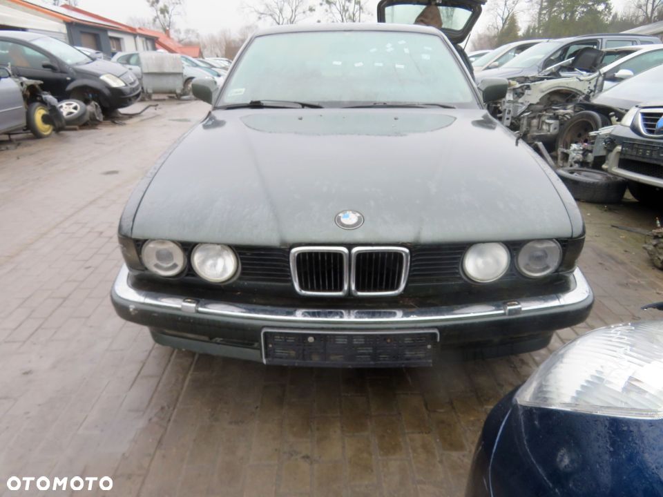 MASKA ZDERZAK BŁOTNIKI LAMPY 7 II E32 205 BMW 1986-1994 ZIELONY MALACHITGRUN PRZÓD KOMPLETNY - 1