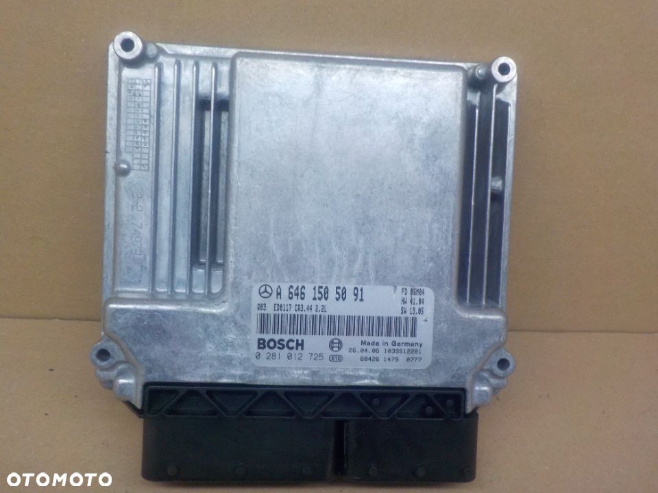 MERCEDES W209 2.2CDI STEROWNIK SILNIKA  A6461505091