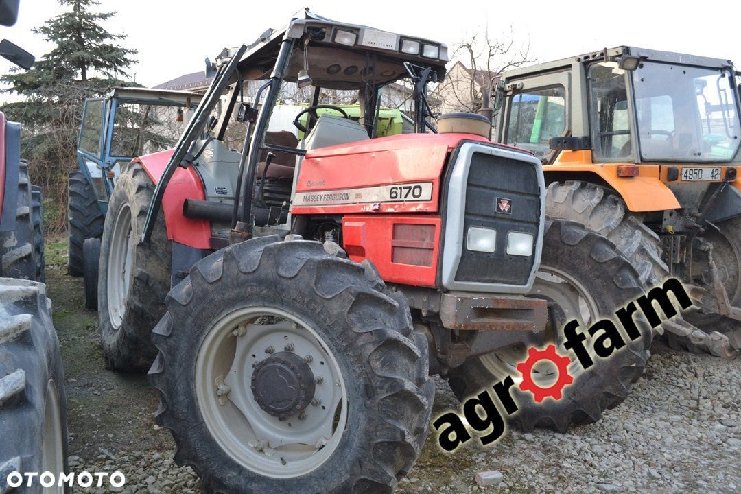 Massey ferguson części używane 6160 6170 6180 6190 silnik skrzynia synchronizator zwolnica zębatka - 1