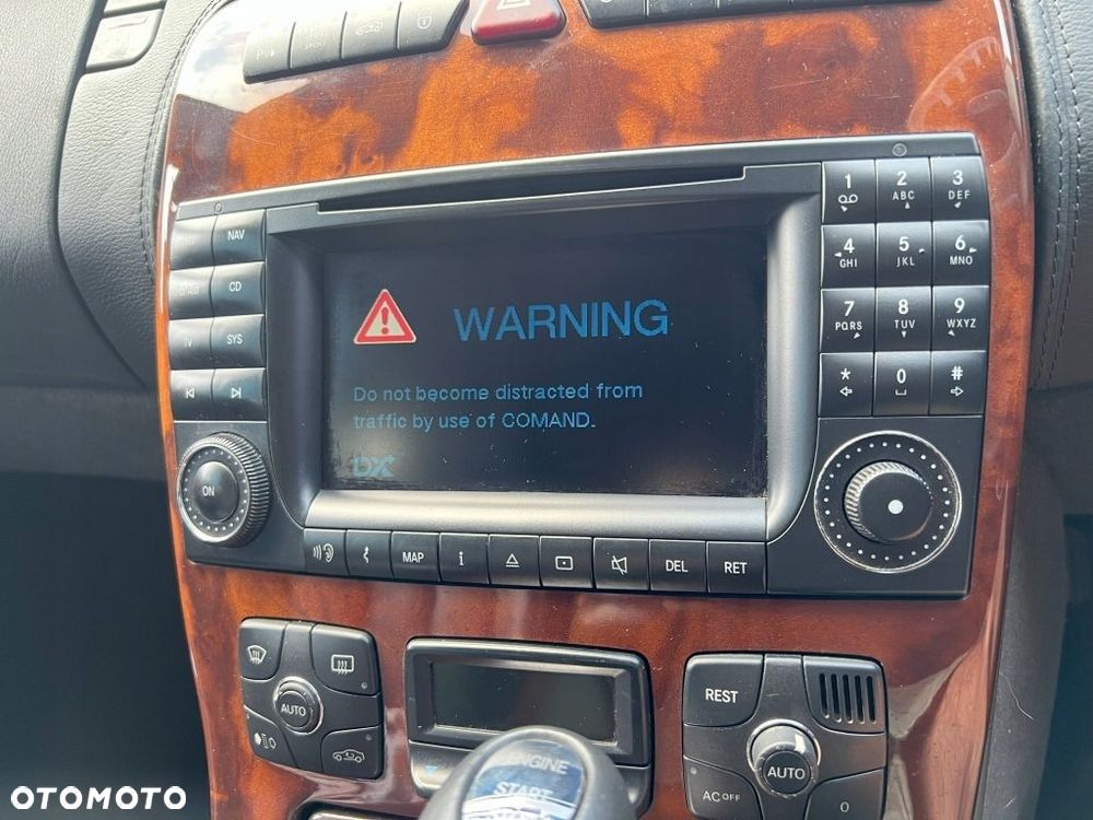 Comand radio nawigacja navi OE Mercedes W215 C215 CL W220 Lift A2208205889 - 5