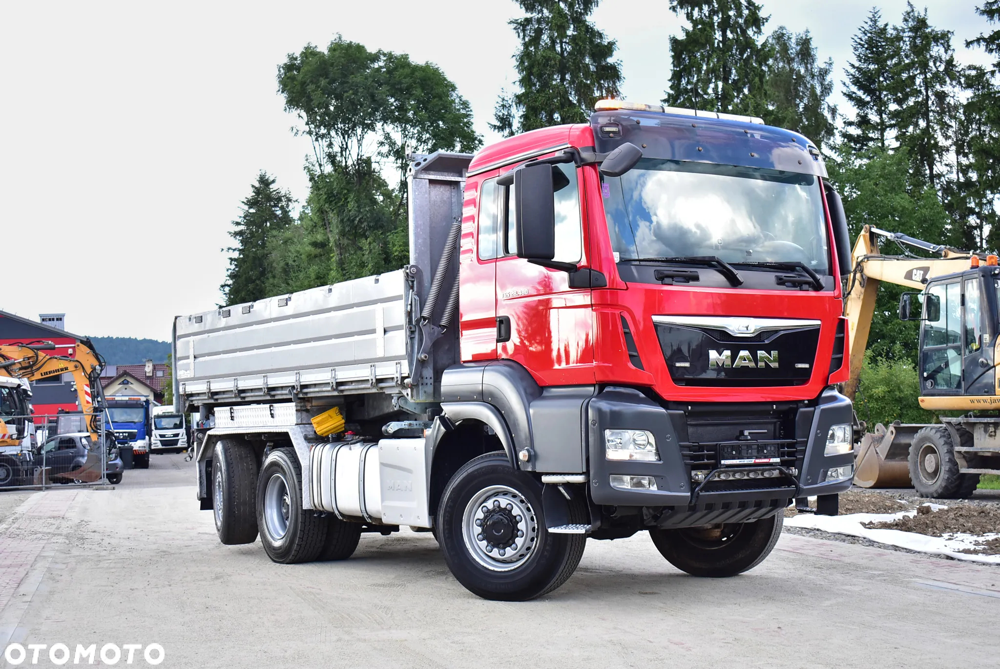MAN TGS 28.480 6x4-4BL Wywrotka 3-Str. ** Bordmatic **! 65.000 KG Zestaw ! Przedni most/ Reduktor/ 4X4/6X6/ STAN PERFEKCYJNY ! SPROWADZONY Z AUSTRII ! - 16