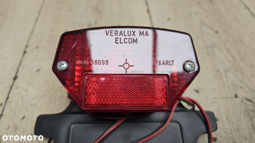 Lampa tył Veralux MA Elcom uchwyt tablicy KTM GS 250 - 3