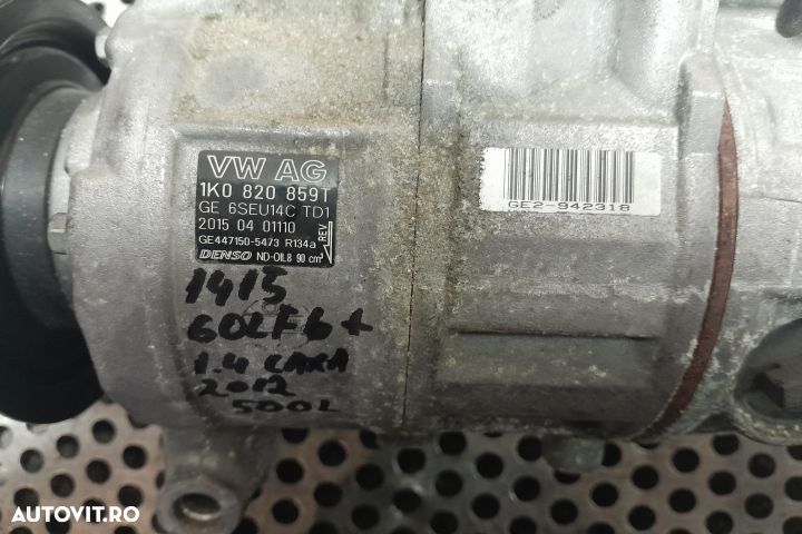 Compresor AC 1K0820859T 1K0820859T Volkswagen VW Golf 6 [2008 - 2015] - 5