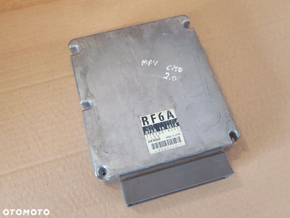 MAZDA MPV II FL 04- 2.0 d STEROWNIK SILNIKA RF6A18881A - 3