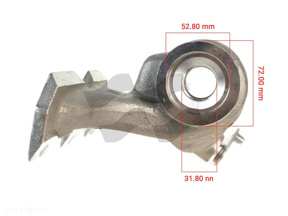 Obudowa gorąca turbiny 144106722R 16319700073 DACIA 1.0 TCe 67KW 2021- 144106722R - 2