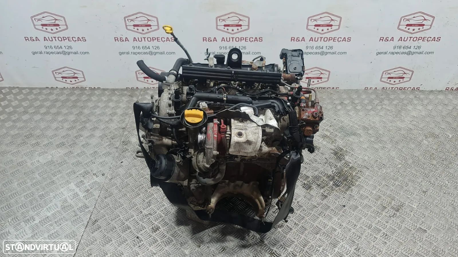 Motor Completo Fiat Opel Citroen Peugeot 199A9000 1.3 MJet 75cv 16v - 1