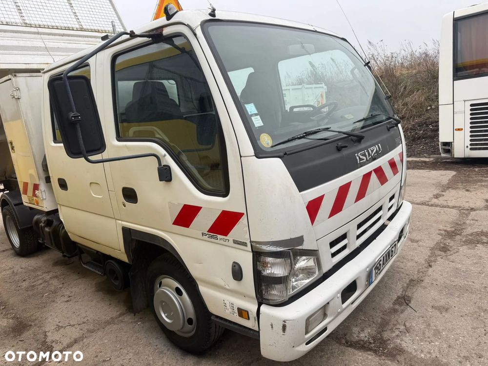 Isuzu NPR P35 Wywrotka Tylko 48 tys Opony Michelin Jak Nowe Brygadówka Dobelkabina Doka Dubelkabina - 2
