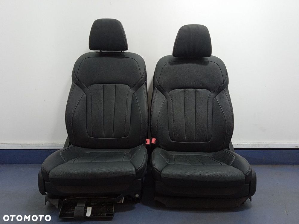 BMW 7 G11 FOTELE KANAPA BOCZKI DAKOTA SCHWARZ LCSW - 3