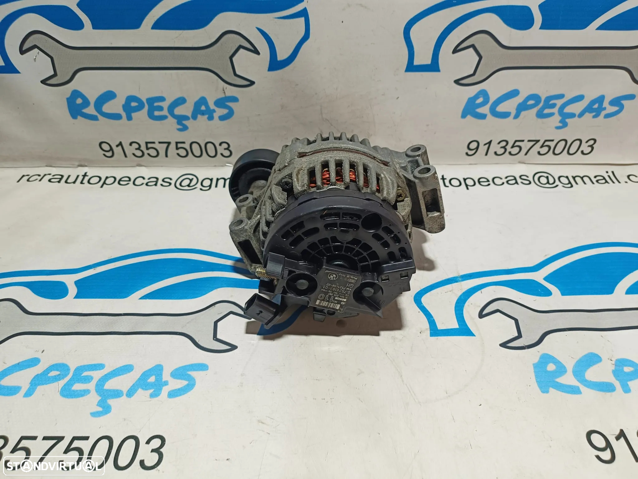 ALTERNADOR BOSCH 110A 2542672B 7521383 0124325087 E46 316i 1.8i 16V 115CV N42B20 - 4