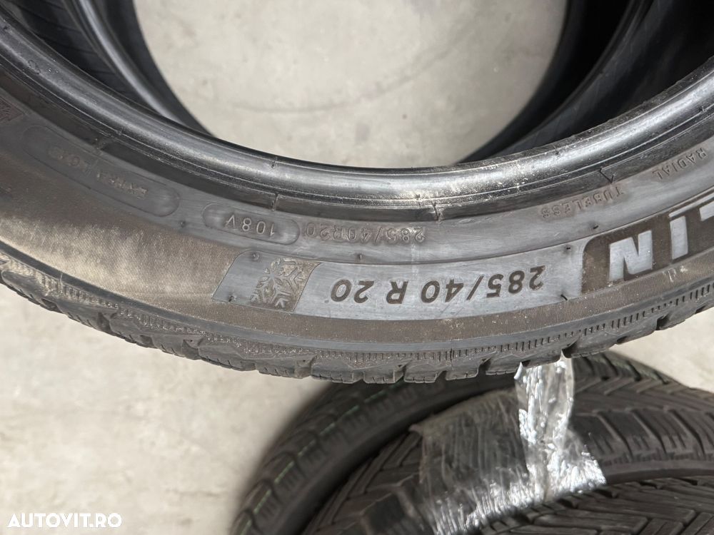 Vând 2 anvelope 285/40/20 Michelin de iarnă ca noi - 5