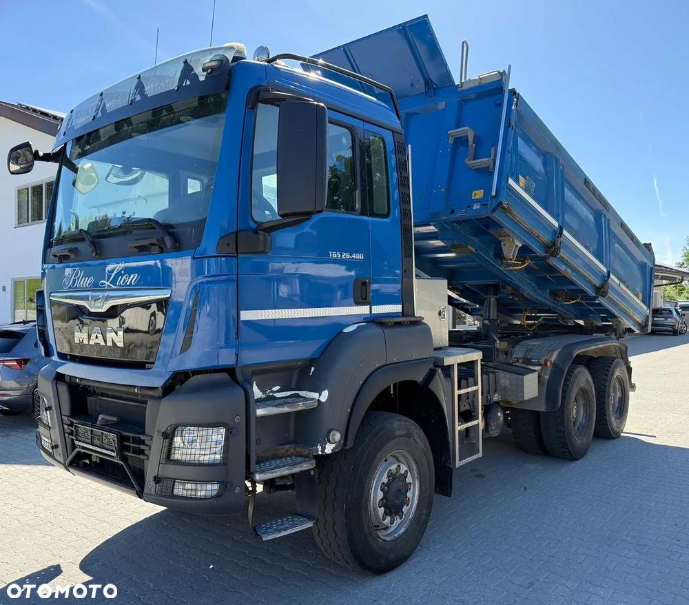 MAN TGS 26.480 6x6 Meiller – Wywrotka 3-stronna | Euro 6 | Napęd 6x6 - 2