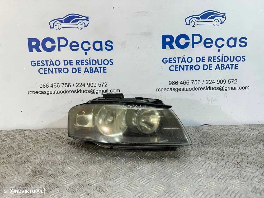 .Oticas Farol Direita Audi A3 8P Fase 1 Original - 1