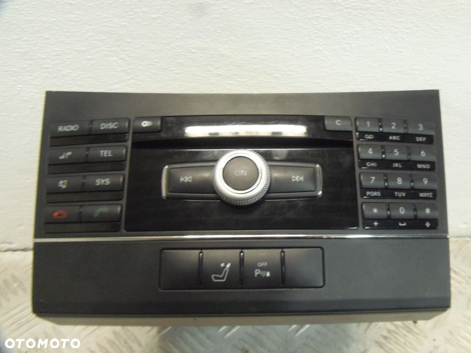 RADIO RADIOODTWARZACZ CD FM MERCEDES E KLASA W212 A2129060001 - 7