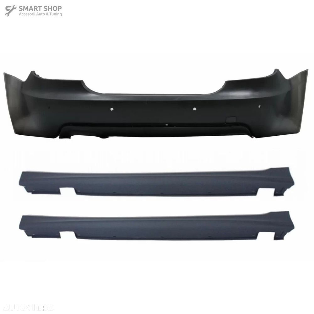 Pachet Bara spate cu Praguri Laterale BMW Seria 5 E60 (2003-2007) M-Te - 1