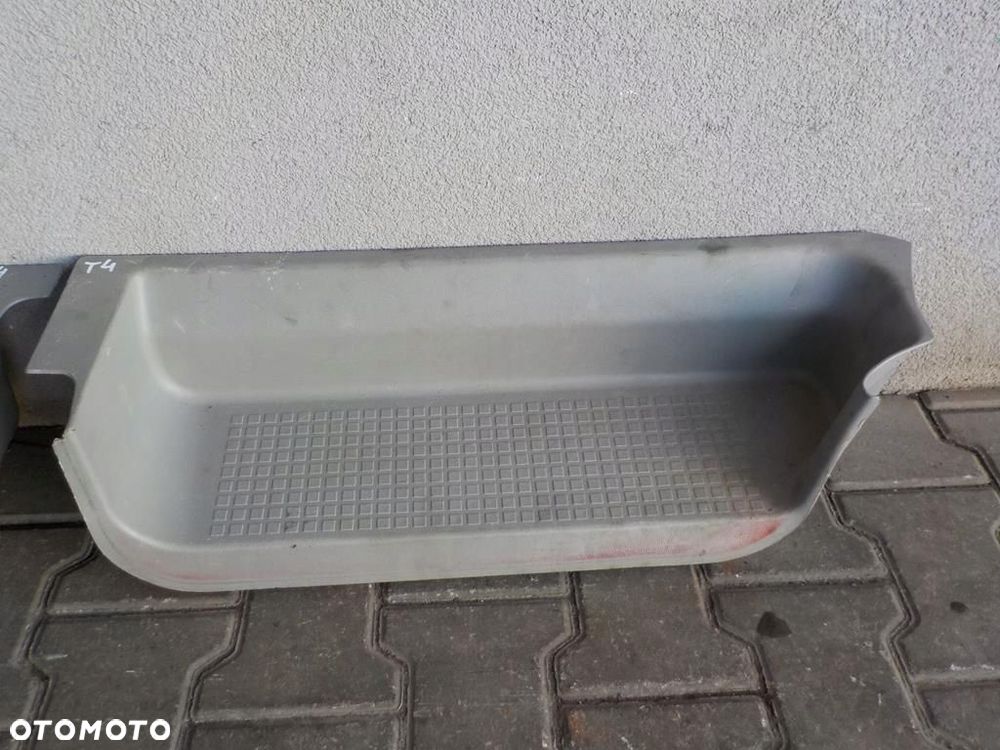 VW T4 PRÓG STOPIEŃ DRZWI PRAWYCH LEWYCH PRZEDNICH SZARE - 2