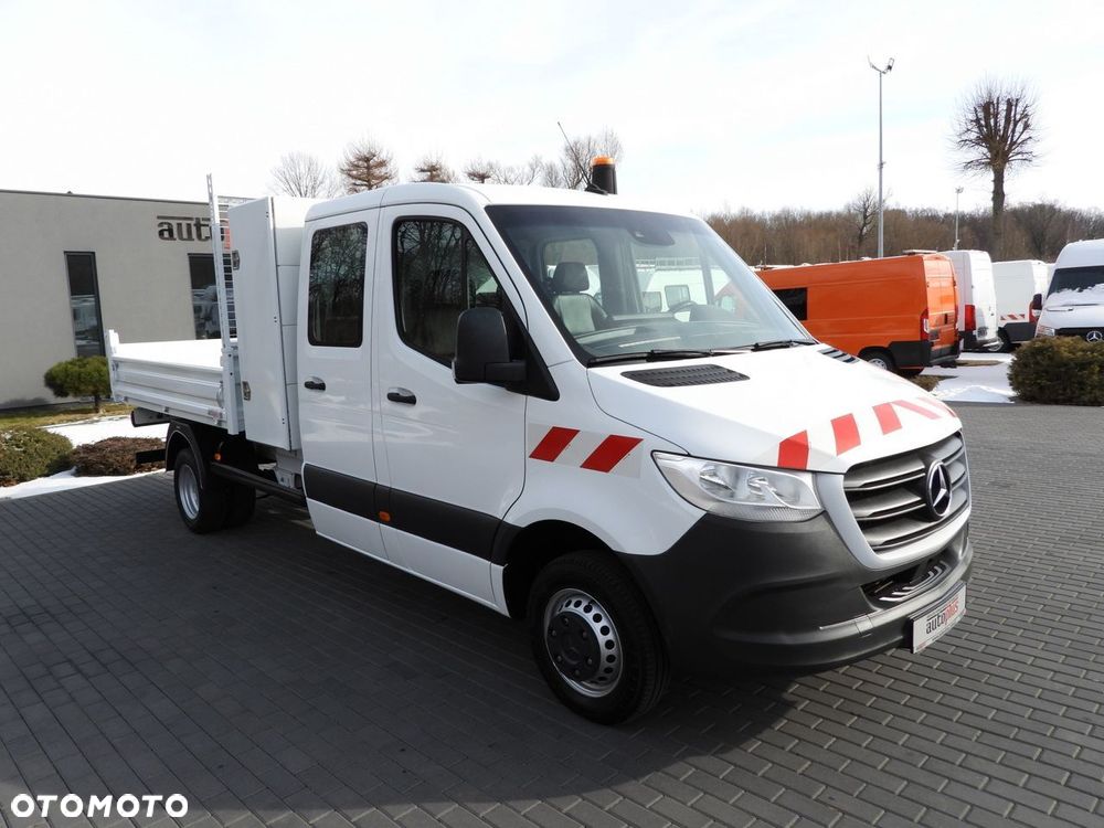 Mercedes-Benz SPRINTER 516 WYWROTKA PODWÓJNA KABINA DOKA 6 MIEJSC TEMPOMAT NAWIGACJA BLIŹNIACZE KOŁA KLIMATYZACJA  160KM - 5