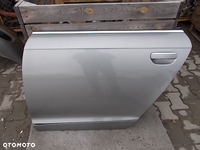 AUDI A6 C6 04r- DRZWI LEWE TYLNE TYŁ - 1