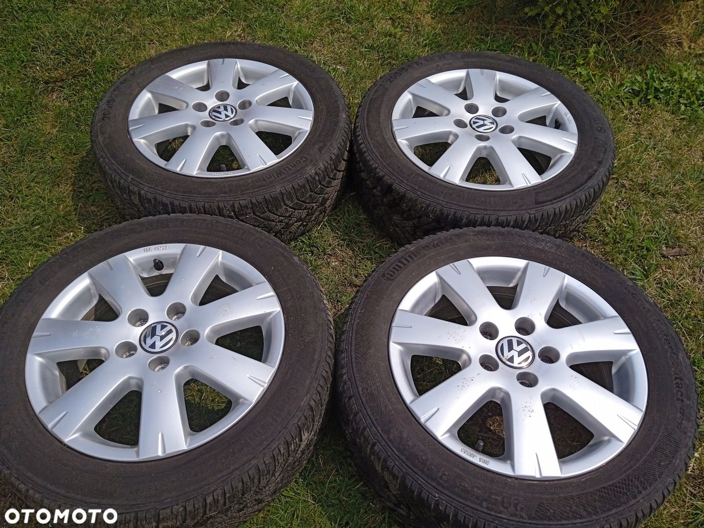 Felgi aluminiowe 5x112 VW Touran Skoda Octavia SuperB Golf 5 6 Opony et50 - 2