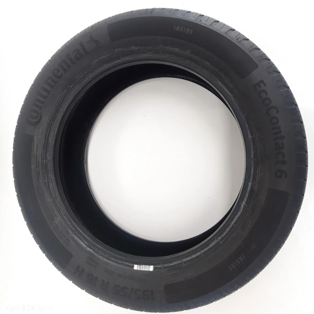 OPONY LETNIE 195/55R16 CONTINENTAL CONTACT 6 2018 LATO DEMO NOWE Komplet - 2