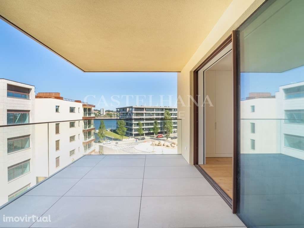 Apartamento T2 novo com varanda vista rio - Grande imagem: 2/40