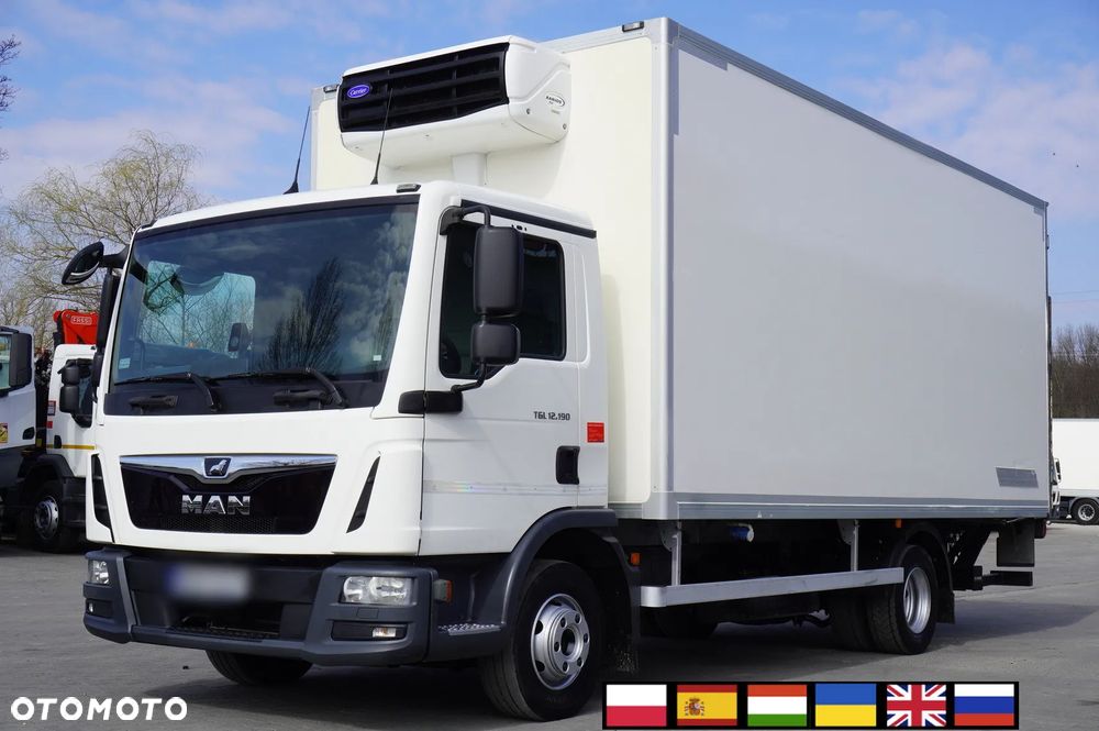 MAN TGL 12.190 / Zabudowa chłodnia 14 EPAL / Carrier Xarios 500 / 3 szt. - 1