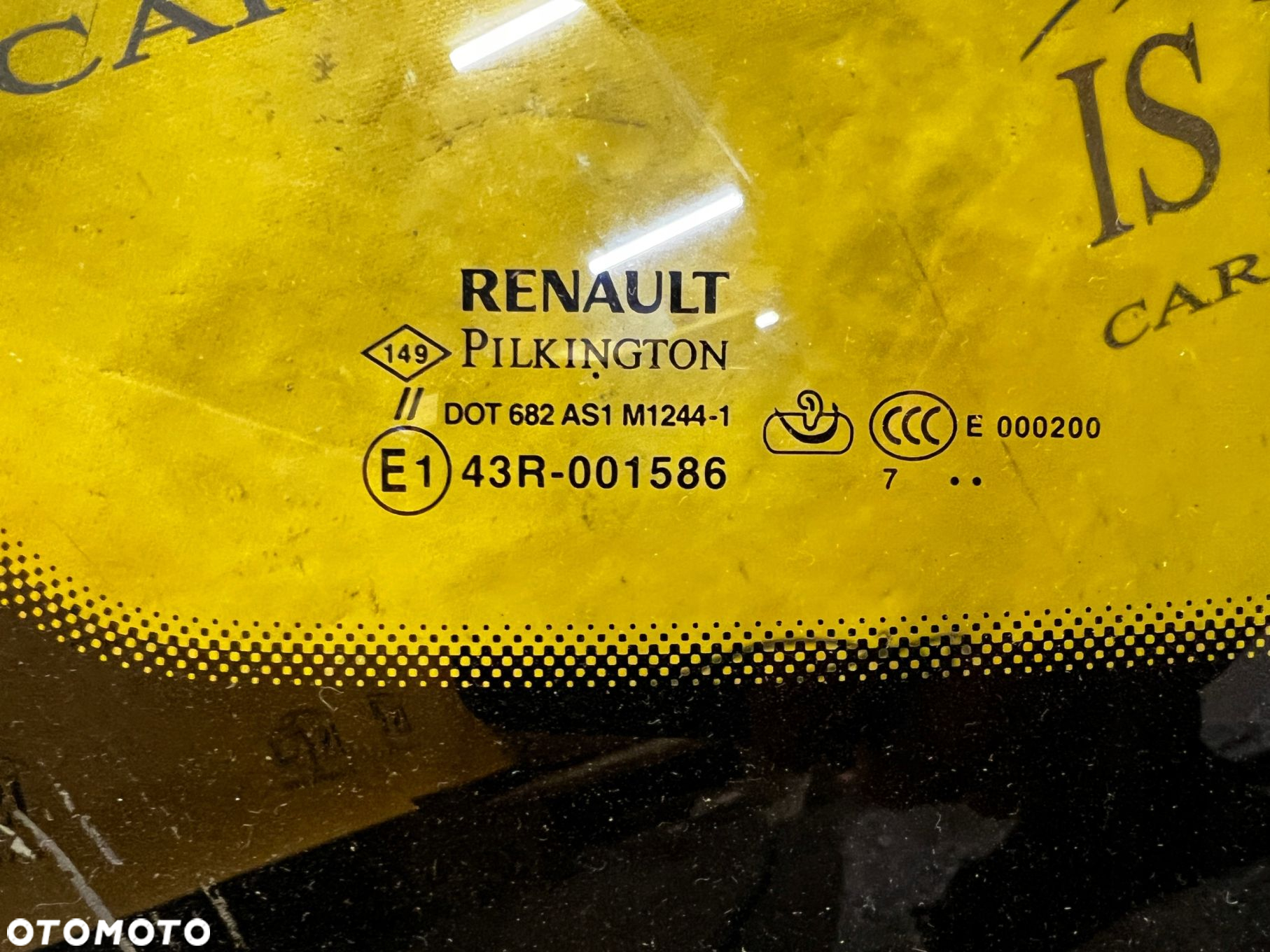 SZYBA CZOŁOWA PRZÓD AKUSTYCZNA SENSOR RENAULT MEGANE IV - 6