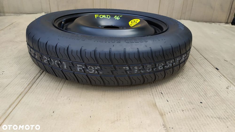 Koło dojazdowe R16  Ford Focus , Puma , Mondeo , C-max + zestaw szybka wysyłka - 7