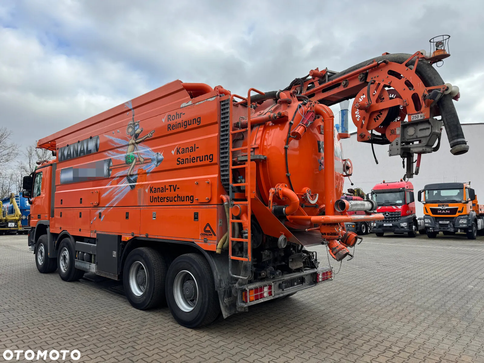 Mercedes-Benz MB ACTROS 4148 8x4 EURO 5 WUKO - 6