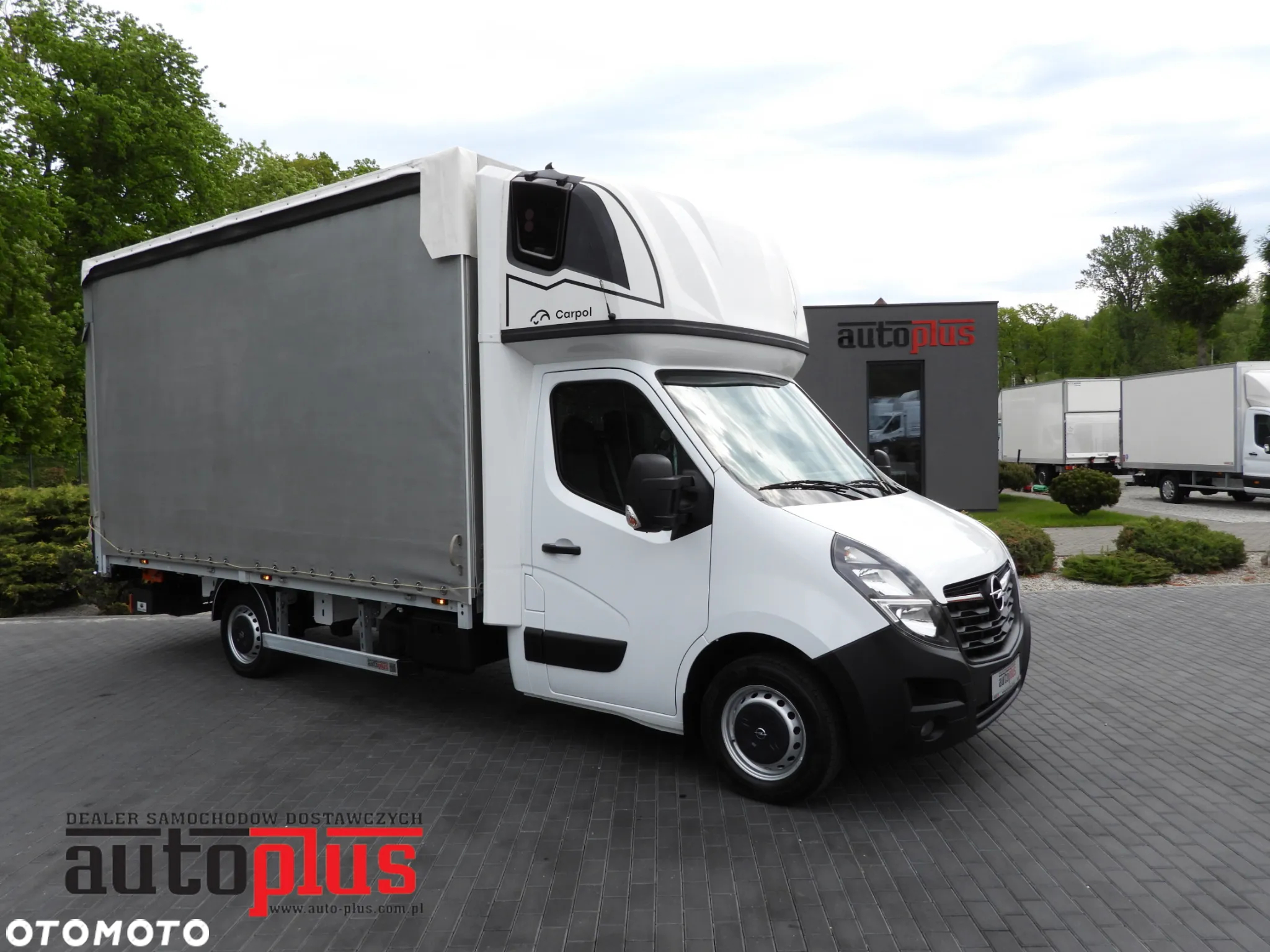 Opel MOVANO  PLANDEKA WINDA 9 PALET WEBASTO TEMPOMAT LEDY PNEUMATYKA KLIMATYZACJA 165KM [ 218790 ] - 2