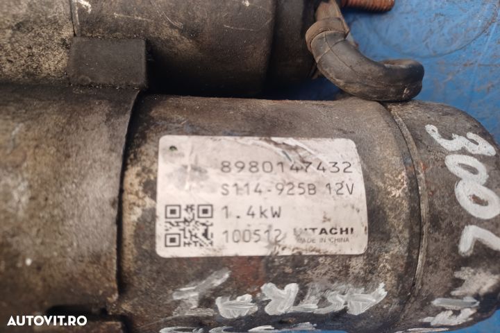 Electromotor 8980147432  S114925B MX1253 Opel Astra J [2009 - 2012] - 1