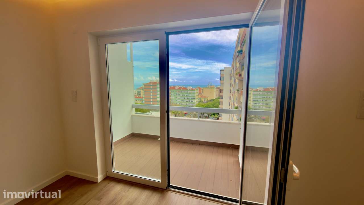 Apartamento de 2 quartos para alugar com vista para o mar em Oeiras - Grande imagem: 3/18