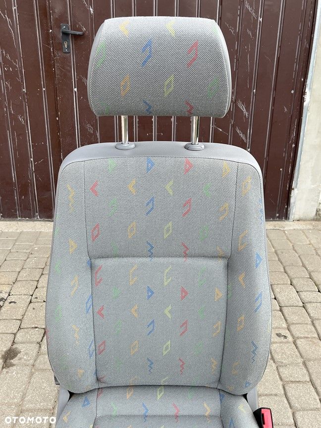FOTEL PRAWY PASAŻERA JEDYNKA PRZÓD PRZEDNI INCA INKA VW T5 LIFT T6 CARAVELLE DOKA MULTIVAN TRANSPORTER EU - 4