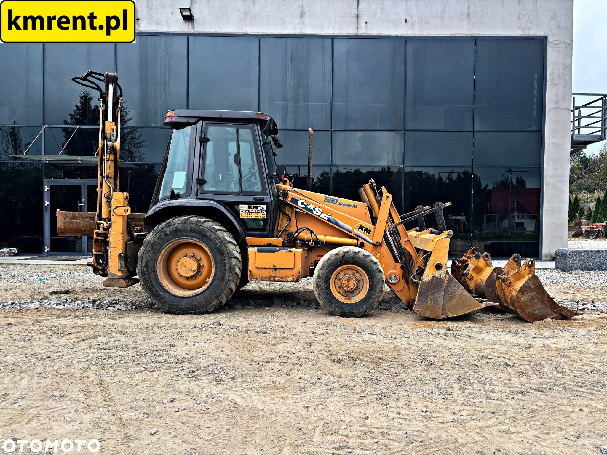 Case 580 SM KOPARKO-ŁADOWARKA 2003R. | JCB 3CX CAT 428 432 CASE 590 - 2
